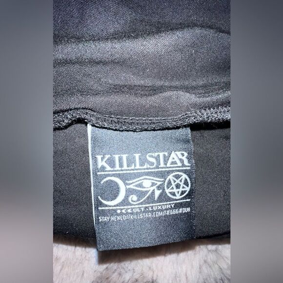 Killstar Goth Collar Sheer Dress, Size XSmall - Picture 15 of 16